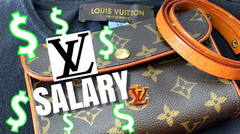 team lead louis vuitton salary|louis vuitton hourly pay.